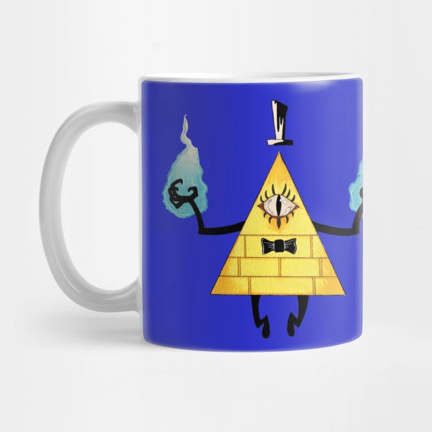 Bill Cipher - Gravity Falls by wrg_gallery